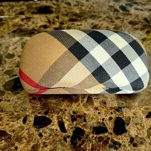 Burberry glasses case